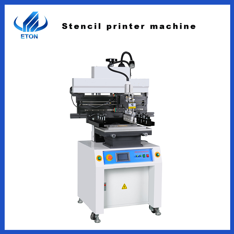 Semiautomatic stencil printer